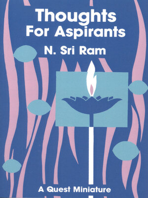 cover image of Thoughts for Aspirants